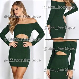 Windsor Off The Shoulder Cutout Dress(C028)-Size M for Women